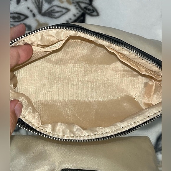 Salvatore Ferragamo Parfums Nylon Zip Top Small Cosmetic Clutch Bag - Picture 4 of 11